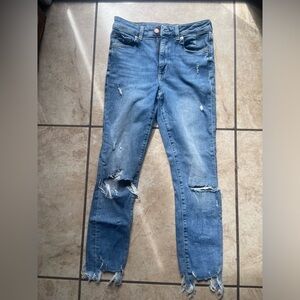 & Denim - H&M pre- loved 27 Skinny High waist Ankle length